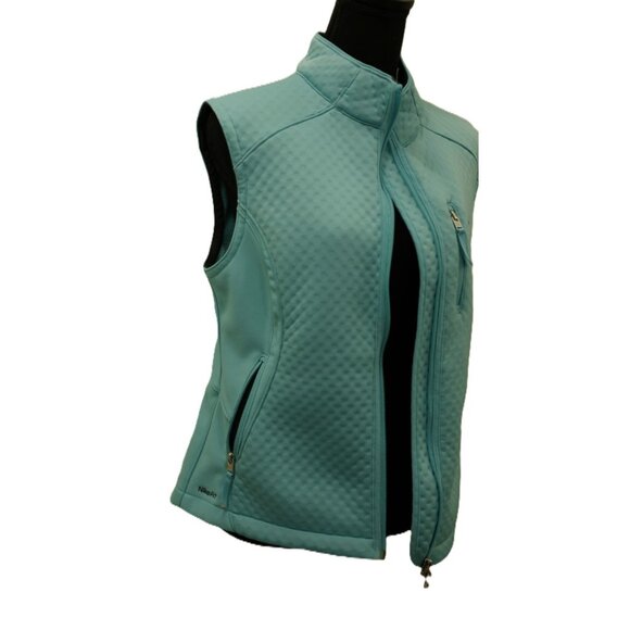 Nike women's running vest fit therma turquoise teal size L - Picture 2 of 16